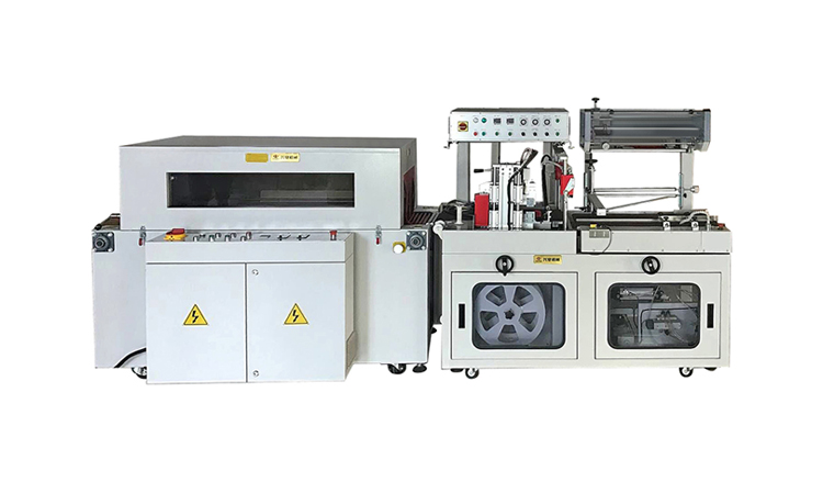 DQL-4518+SM-5030LX全自动边封封切机+恒温热收缩机